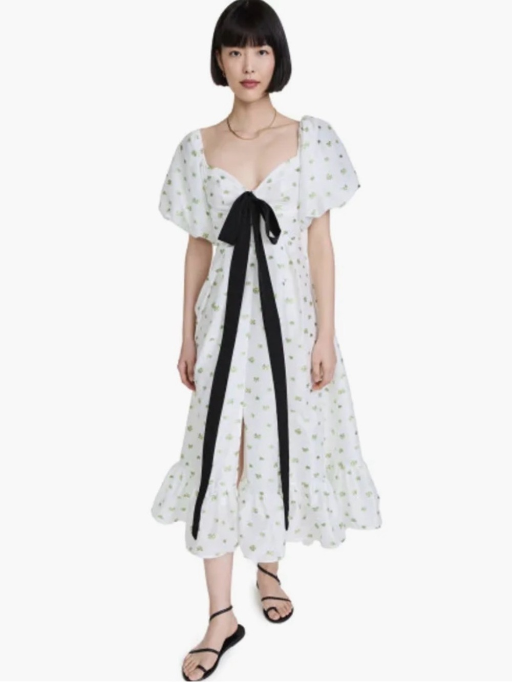Sister Jane dream Angelica jacquard maxi dress